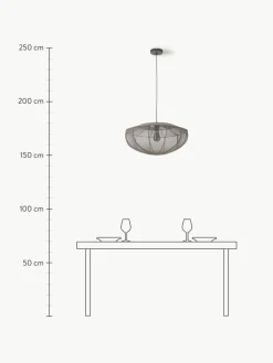 Westwing Collection Netzstoff-Pendelleuchte Beau