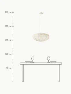 Westwing Collection Netzstoff-Pendelleuchte Beau