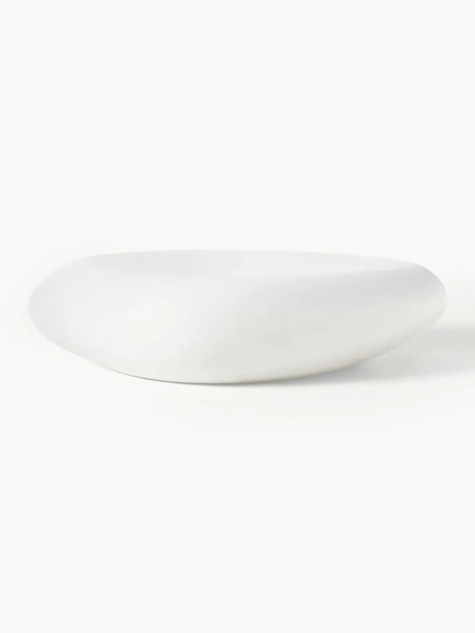 Westwing Collection Niedriger Couchtisch Pietra in organischer Form