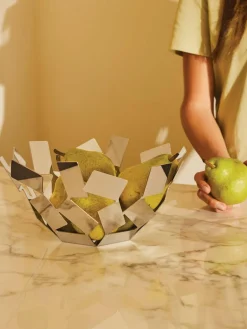 Alessi Obstschale La Stanza aus Edelstahl