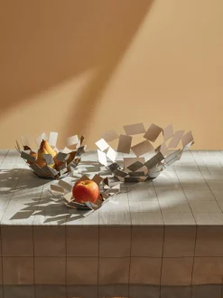 Alessi Obstschale La Stanza aus Edelstahl
