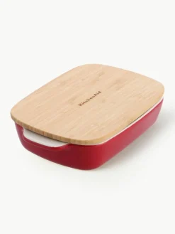 KitchenAid Ofenform Spatia mit Bambus-Deckel