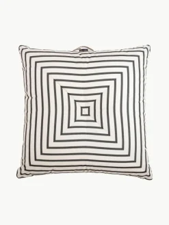 Business & Pleasure Outdoor Bodenkissen Cozy mit Streifen