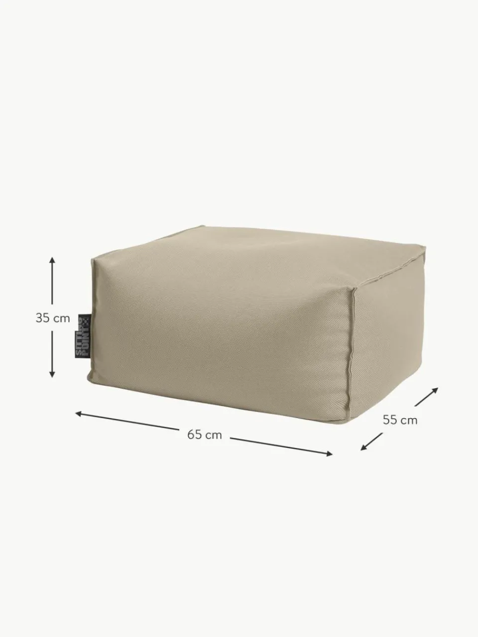 Magma Outdoor-Bodenkissen Korfu