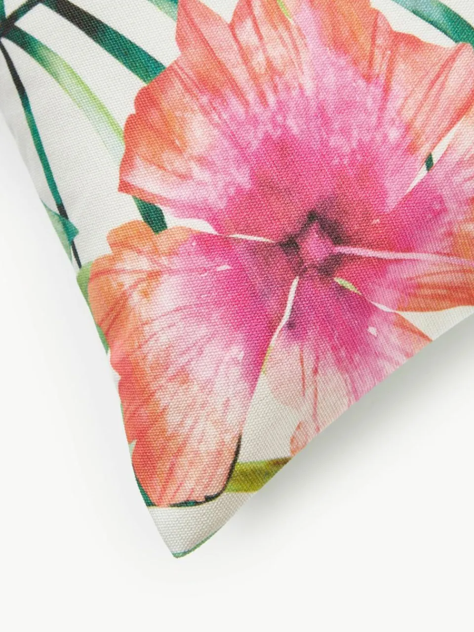 Magma Outdoor-Kissenhülle Kokamo mit tropischem Print