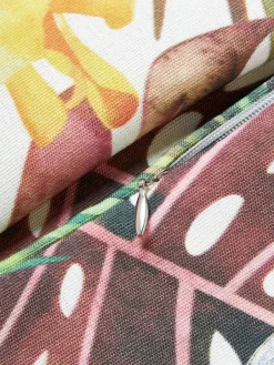 Magma Outdoor-Kissenhülle Kokamo mit tropischem Print