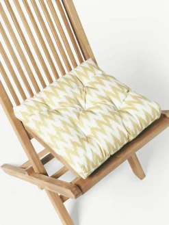Westwing Collection Outdoor-Sitzkissen Maillot mit Ikat Muster