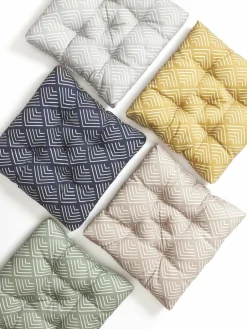 Westwing Collection Outdoor-Sitzkissen Milano mit grafischem Muster