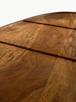 Dutchbone Ovale Couchtische Sham aus Sheeshamholz, 2er-Set
