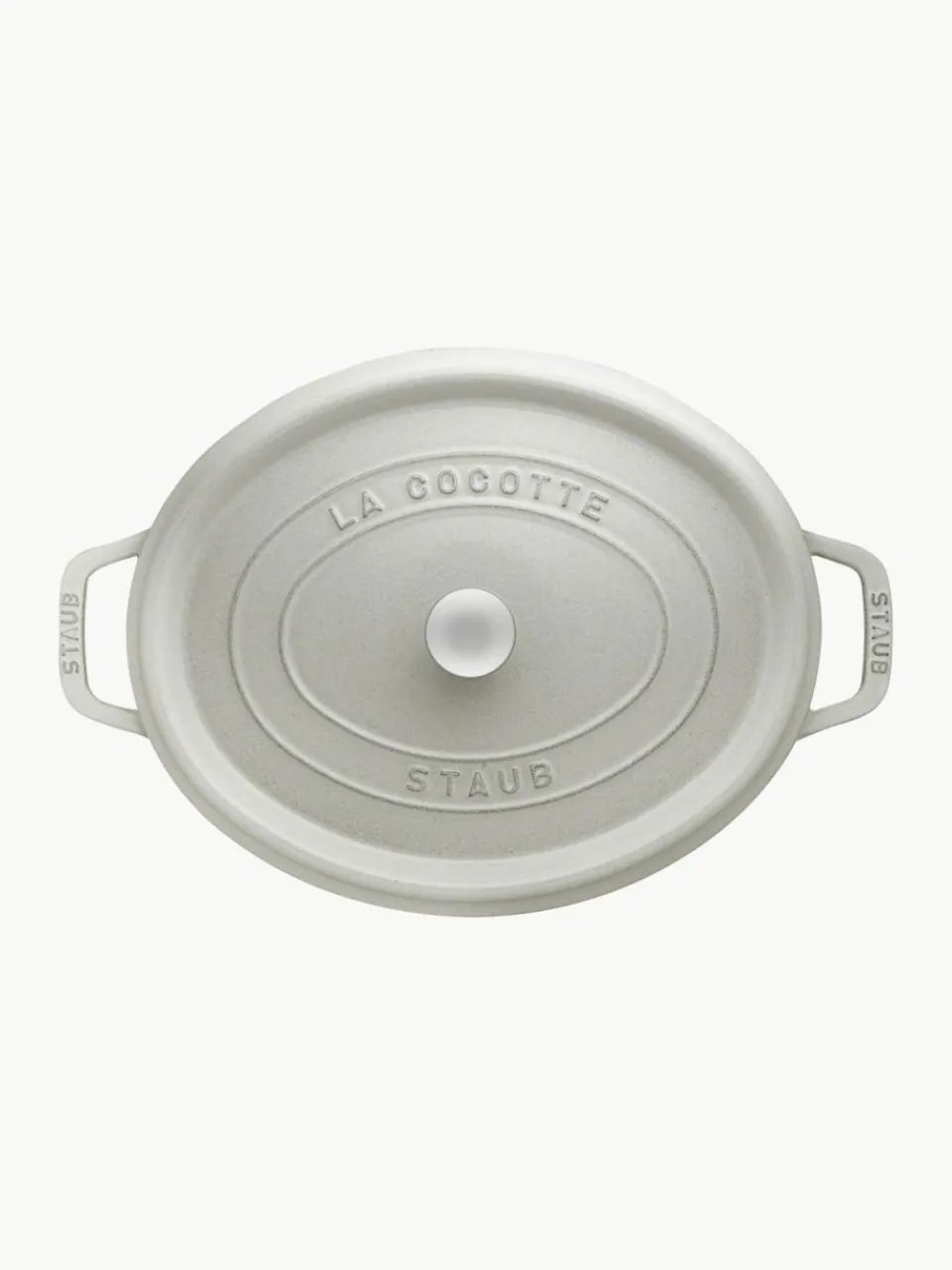 Staub Ovaler Bräter La Cocotte aus Gusseisen