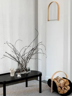 Cooee Design Ovaler Couchtisch Woody aus Eichenholz