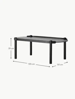 Cooee Design Ovaler Couchtisch Woody aus Eichenholz