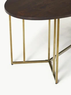 Westwing Collection Ovaler Esstisch Luca aus Mangoholz, in verschiedenen Größen