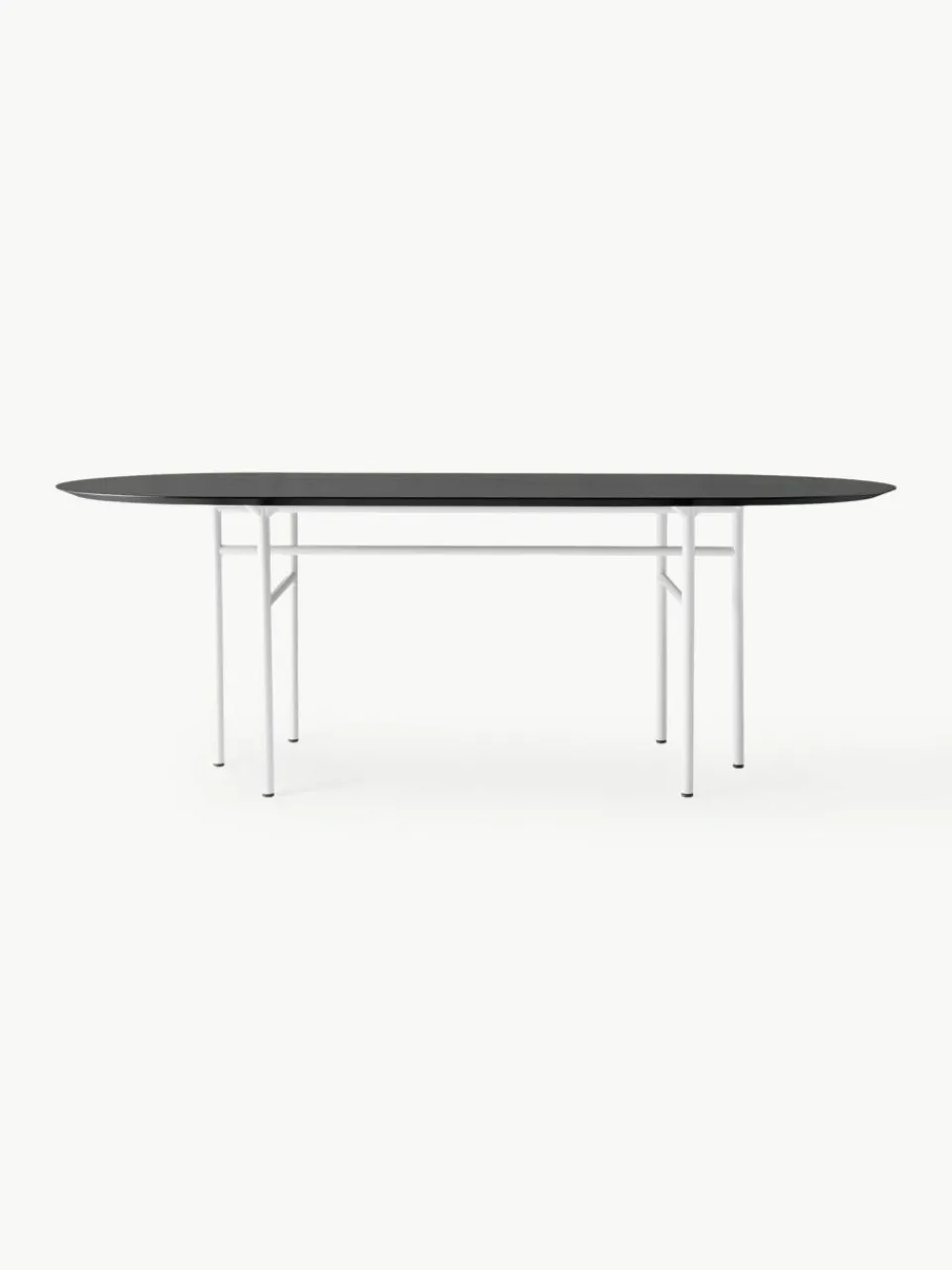 Audo Copenhagen Ovaler Esstisch Snaregade, 210 x 95 cm