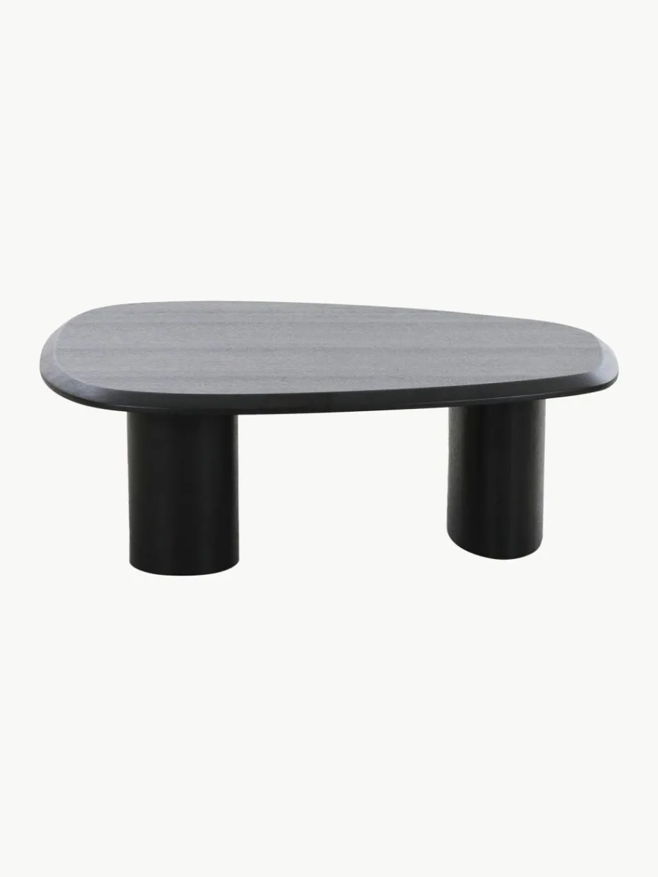 Westwing Ovaler Holz-Couchtisch Tirano