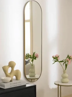 Westwing Collection Ovaler Wandspiegel Lucia