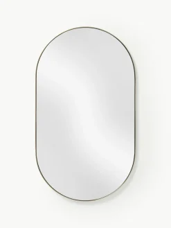Westwing Collection Ovaler Wandspiegel Lucia