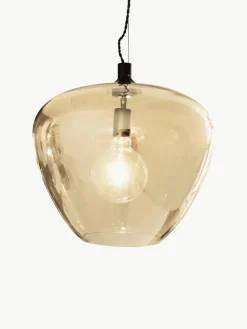 By Rydens Pendelleuchte Bellissimo aus getöntem Glas