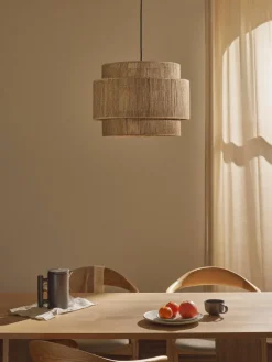 Westwing Collection Pendelleuchte Cecillia aus Jute