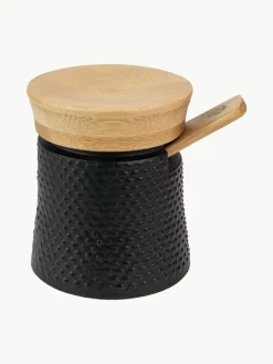 Peugeot Saveurs Pfeffermühle & Salzschälchen Bali mit Löffel, 4er-Set