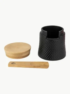 Peugeot Saveurs Pfeffermühle & Salzschälchen Bali mit Löffel, 4er-Set