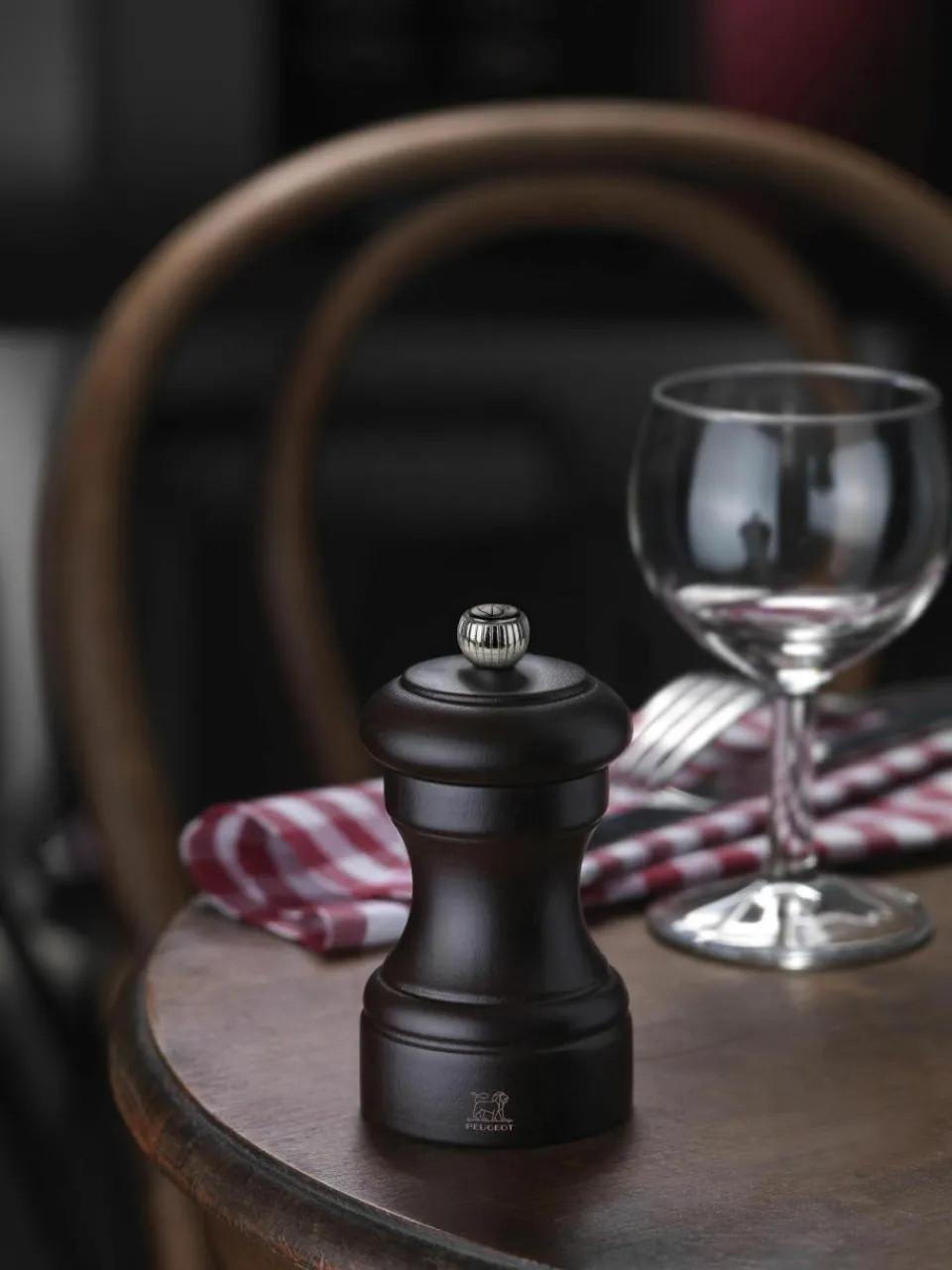 Peugeot Saveurs Pfeffermühle Bistro aus Buchenholz