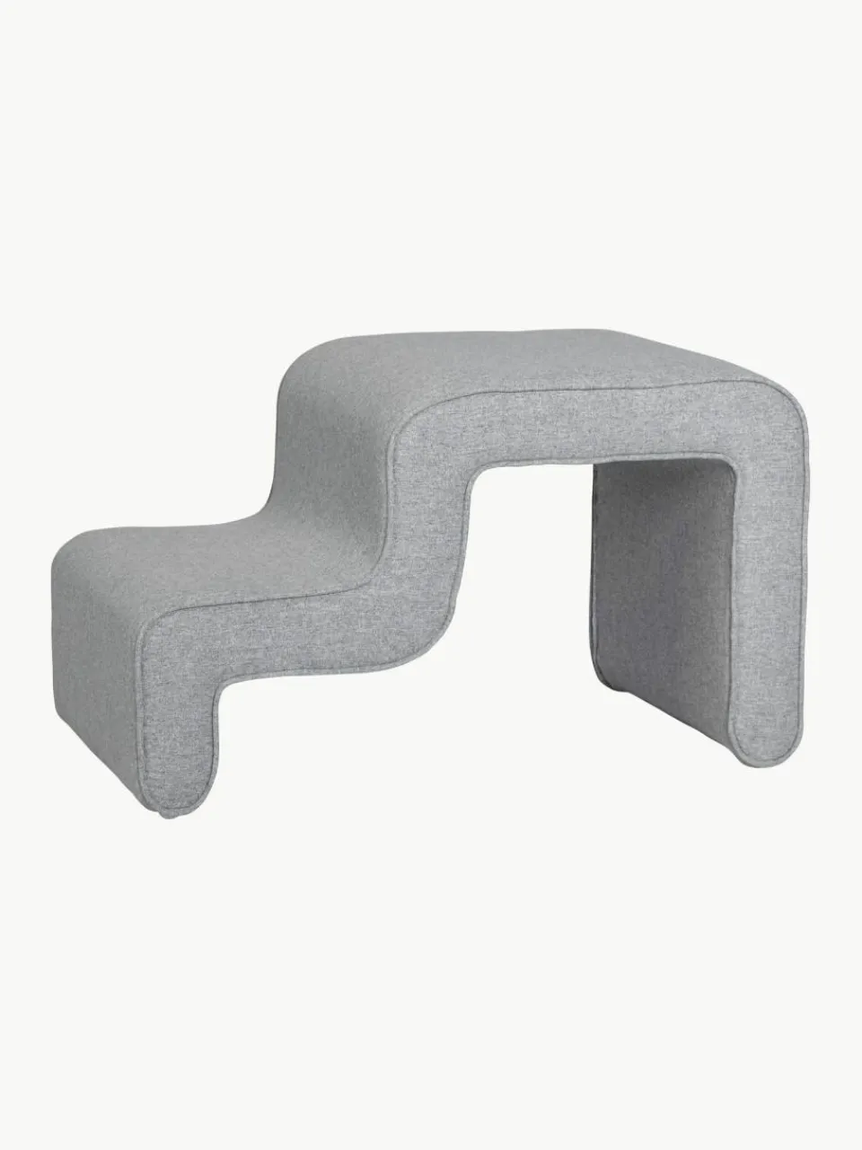 Hübsch Polsterhocker Wave
