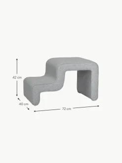 Hübsch Polsterhocker Wave