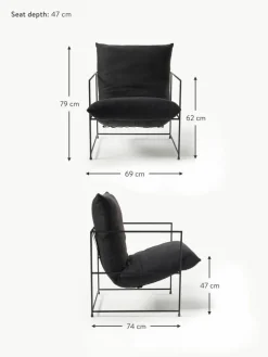 Westwing Collection Polstersessel Wayne