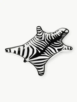 Jonathan Adler Porzellan Deko-Tablett Zebra