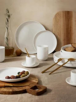 Westwing Collection Porzellan-Becher Nessa, 4 Stück