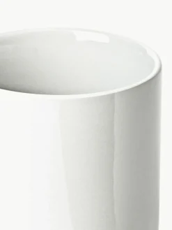 Westwing Collection Porzellan-Becher Nessa, 4 Stück