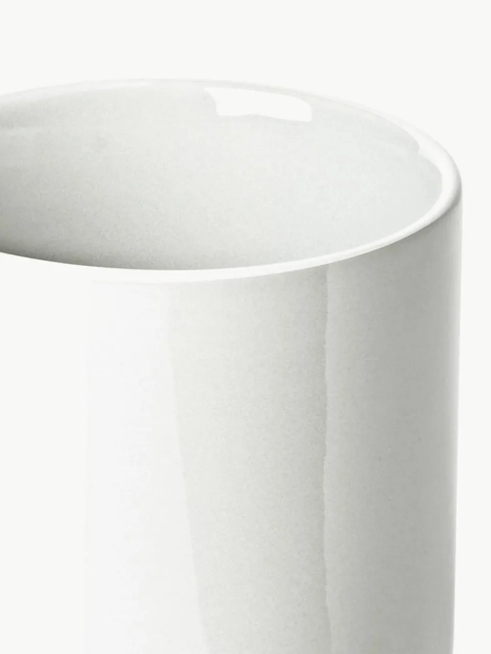 Westwing Collection Porzellan-Becher Nessa, 4 Stück