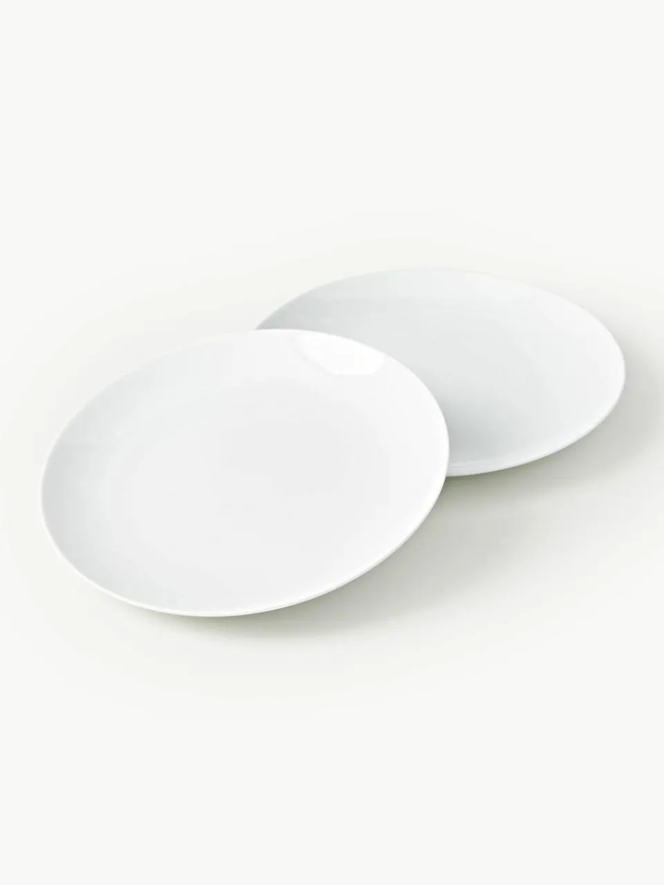 Westwing Collection Porzellan-Frühstücksteller Delight Modern, 4 Stück