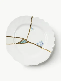 Seletti Porzellan-Frühstücksteller Kintsugi