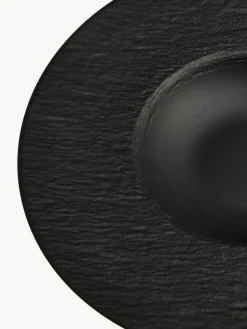 Villeroy & Boch Porzellan-Geschirr-Set Manufacture Rock, 2 Personen (6-tlg.)