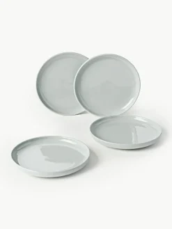 Westwing Collection Porzellan-Geschirr-Set Nessa, 4 Personen (12-tlg.)
