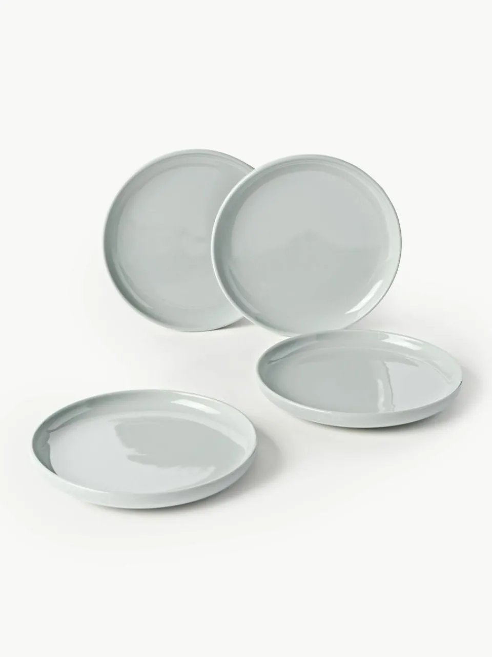 Westwing Collection Porzellan-Geschirr-Set Nessa, 4 Personen (12-tlg.)