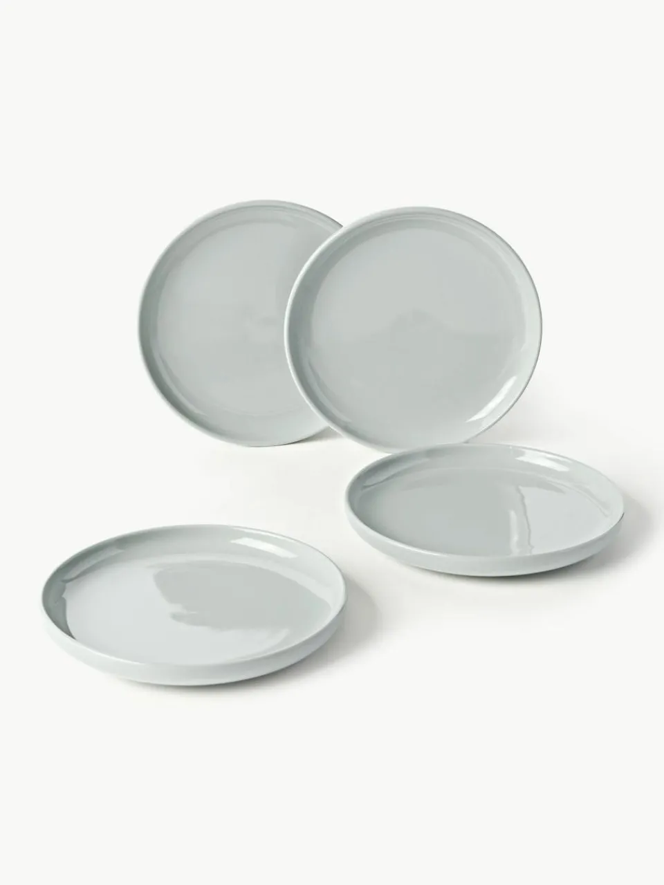 Westwing Collection Porzellan-Geschirr-Set Nessa, 4 Personen (12-tlg.)