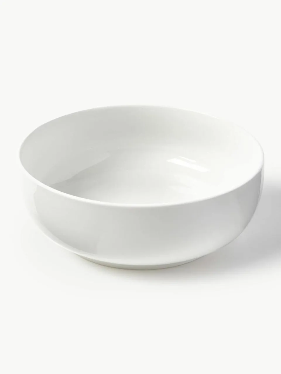 Westwing Collection Porzellan-Salatschüssel Nessa