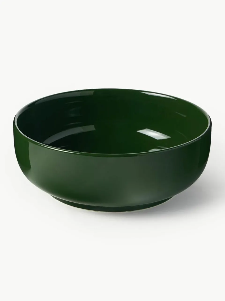 Westwing Collection Porzellan-Salatschüssel Nessa