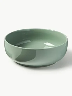 Westwing Collection Porzellan-Salatschüssel Nessa
