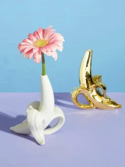 Jonathan Adler Porzellan-Vase Banana, H 15 cm