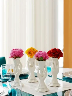 Jonathan Adler Porzellan-Vase I-Scream, H 20 cm
