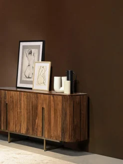 Bizzotto Poster Refined mit Holz-Rahmen, 2er-Set