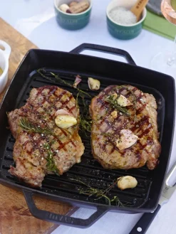 Staub Quadratische Grillpfanne American Grill