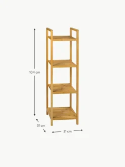 Andrea House Regal Tier aus Bambusholz