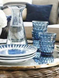 Cote Table Robuste Wassergläser Optic mit Relief, 6 Stück