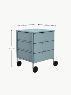 Kartell Rollcontainer Mobil mit 3 Schubladen