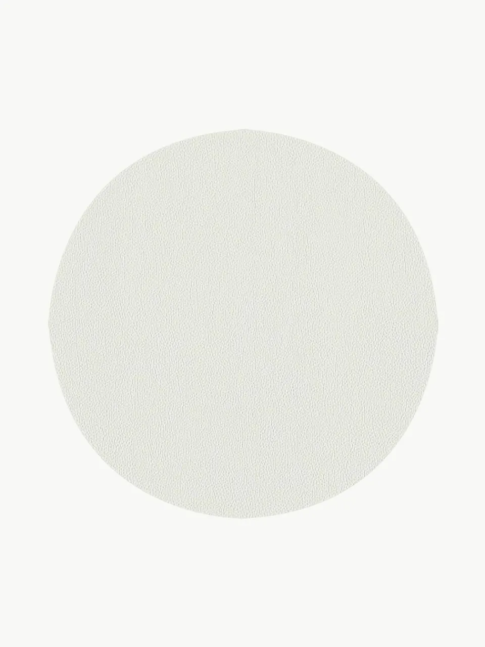 Asa Selection Runde Kunstleder-Tischsets Pik, 2 Stück